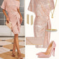 🌹Saldi natalizi 49% di sconto💗Abito monospalla con ruches scintillante