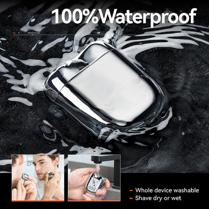 ✨OFFERTA CALDA✨2025 Nuovo aggiornamento Rasoio tascabile USB Mini Rasoi per uomo Rasoio elettrico compatto impermeabile ricaricabile per casa, auto, viaggio