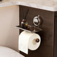 ⏳ Speciale a durata limitata ⏰ Portacarta igienica senza fori con scaffale 🚽