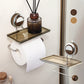 ⏳ Speciale a durata limitata ⏰ Portacarta igienica senza fori con scaffale 🚽