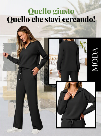 Set di tuta da donna casual e comoda