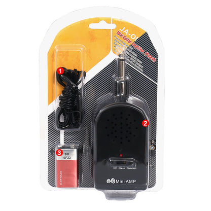 🔥 Mini amplificatore per chitarra Pro 🎸 Suono HD da 30 W 🔊20 ore di riproduzi