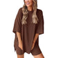 🔥 Letzter Tag! 50% Rabatt 2-teiliges Damen Sommer Set 🩳 Lockeres Oversize-Shirt + Shorts