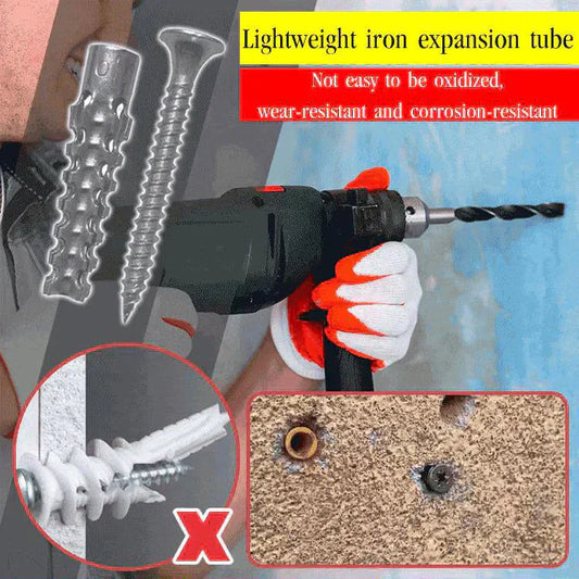 🔩🧱 Vite ad espansione dentellata rinforzata – Versione migliorata, antirotazione, fissaggio solido in calcestruzzo, mattoni o blocchi di calcestruzzo 💪🛠️