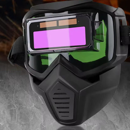 Casco da Saldatura Autooscurante per la Protezione degli Occhi