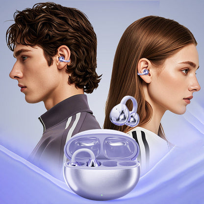 💎 50% DI SCONTO! Auricolari Bluetooth 5.4 Clip-On Open Ear con Cancellazione del Rumore