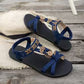 👡✨Sandali piatti da donna con punta arrotondata e traspiranti