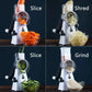 Taglierina e affettatrice multifunzionale per verdure