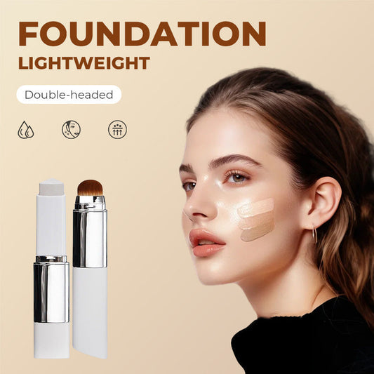 🏆 Offerta Lampo ⚡ 50.000+ VENDUTI! Ultime Disponibilità - 💥🏆 #1 Bestseller ⏰💕🌟 Cream Stick V White - Fondotinta Coreano Compatto con Effetto Bianco che Cambia Colore + Volufiline