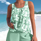 👙🌺Costume da bagno tankini stampato da donna