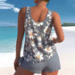 👙🌺Costume da bagno tankini stampato da donna