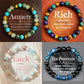 ✨️Amazing 50% di Sconto!🔮Salute, Ricchezza e Protezione!💿Porta Energia Infinita! Bracciale con Perle di Pietra Naturale