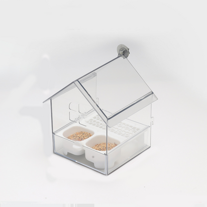 🎁SVENDITA (50% DI SCONTO)🔥Mangiatoia esterna estraibile per pappagalli