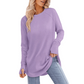 📢🎉Sconto del 50%!!!🛍️✨Top casual da donna a maniche lunghe con scollo rotondo