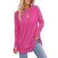 📢🎉Sconto del 50%!!!🛍️✨Top casual da donna a maniche lunghe con scollo rotondo