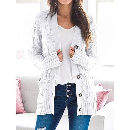 ✨Maglioni da donna in maglia autunno-inverno di media lunghezza – ⏳Numero limitato – Ora con il 50% di sconto🔥