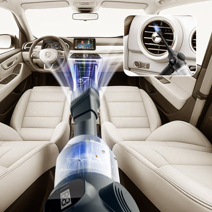 Set aspirapolvere portatile multifunzione senza fili per auto