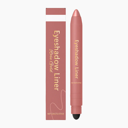Matita Ombretto e Eyeliner 2-in-1 con Pennello per Sfumatura