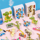 Puzzle 3D educativo con personaggi dei cartoni animati