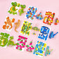 Puzzle 3D educativo con personaggi dei cartoni animati