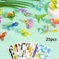 Puzzle 3D educativo con personaggi dei cartoni animati