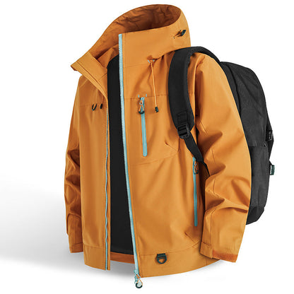 🏆Offerta limitata 50% DI SCONTO!!🔥Giacca sportiva impermeabile con cappuccio per attività all'aperto