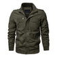 🎁Giacca con cerniera militare maschile