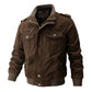 🎁Giacca con cerniera militare maschile