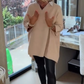 🍂 Offerta autunnale limitata Top donna a maniche lunghe con collo a camici
