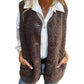 ✨Disponibilità limitata, non lasciartelo sfuggire!🎉Gilet corto caldo con bottoni da donna