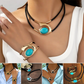 Set di collane e bracciali vintage Boho