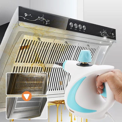 💨 50% DI SCONTO! 🧼 Pulitore a Vapore Portatile 1050W – Pressurizzato, Multi-Superficie & 12 Accessori per una Pulizia Profonda ✨