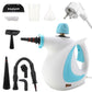 💨 50% DI SCONTO! 🧼 Pulitore a Vapore Portatile 1050W – Pressurizzato, Multi-Superficie & 12 Accessori per una Pulizia Profonda ✨