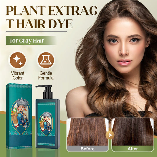 207ml Tintura per capelli all'estratto vegetale per capelli grigi