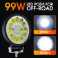 Pod LED da 4 pollici e 99 W per fuoristrada