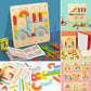Puzzle Montessori con pannello forato 🎅Idea regalo di Natale!🎁