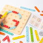 Puzzle Montessori con pannello forato 🎅Idea regalo di Natale!🎁