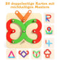 Puzzle Montessori con pannello forato 🎅Idea regalo di Natale!🎁