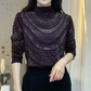 💥Last Day 50% OFF💥Women’s Graceful Long Sleeve Top With Sequins