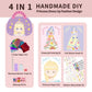 🔥Ultimo giorno di promozione 50% di sconto💅Fantasy 3-in-1 Princess Dress Up & Make Up Game Set💝