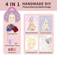 🔥Ultimo giorno di promozione 50% di sconto💅Fantasy 3-in-1 Princess Dress Up & Make Up Game Set💝