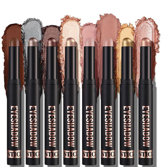 ✨ 50% DI SCONTO! ✨ Ombretto in stick glitterato in 8 colori - Formula multiuso waterproof e a lunga tenuta per un look scintillante! 🎄🌟