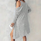 Set composto da abito aderente e cardigan in maglia a coste