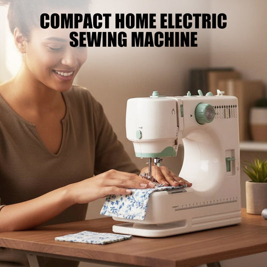 Macchina da cucire elettrica compatta per uso domestico