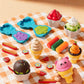 🎄Saldi natalizi 50% di sconto🍦✨【Set fai da te di pasta modellabile per gelato per bambini】✨ - Kit creativo di pasta modellabile per giochi di ruolo e abilità sensoriali dei bambini, regalo ideale!🎁