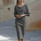 🌟 Offerta limitata 49% DI SCONTO 💃 Abito elegante da donna che snellisce il punto vita | Vestibilità elegante e silhouette che valorizza la figura ✨