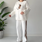 Set 2 pezzi moda casual da donna