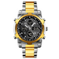 ⌚ 50% DI SCONTO! 🪖 Orologio Militare Uomo Impermeabile – Display Analogico-Digitale, Cinturino Acciaio & Resistente agli Urti 🛡️