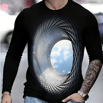 👕Maglietta da uomo con stampa grafica digitale 3D