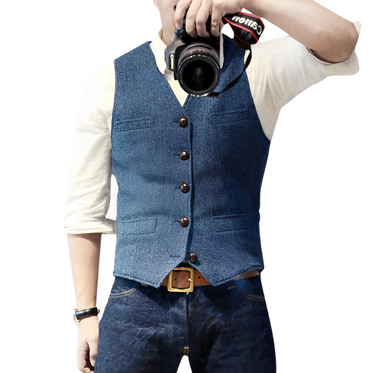 👔 SCONTO DEL 50%! 🧥 Gilet premium da uomo: materiale traspirante, vestibilità elegante e versatile per lavoro e tempo libero ✨